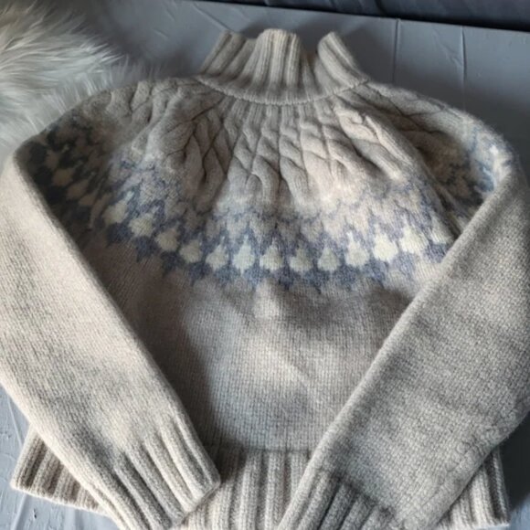 NWOT Kids 100% merino wool BEAN Signature Sweater - Small - Picture 7 of 10